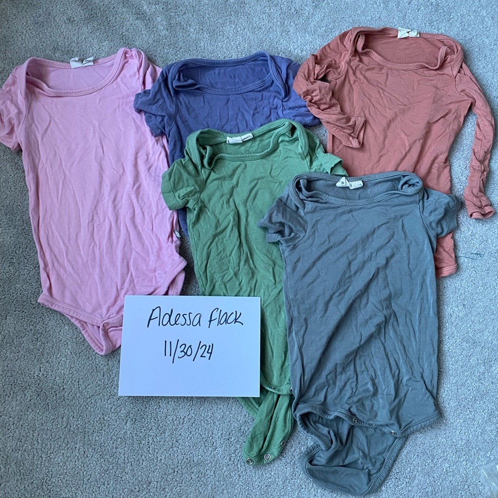 Kyte baby bodysuit bundle
